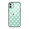 Чохол для iPhone 11 POLKADOT WHITE green — INCADE Elite