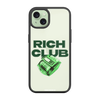 Чохол для iPhone 15 Plus з принтом RICH CLUB