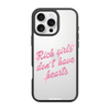 Чохол для iPhone 16 Pro Max з принтом RICH GIRLS