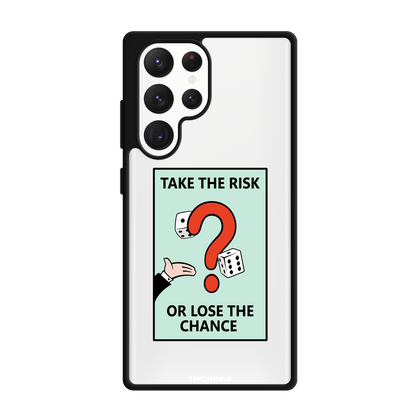 Чохол для Galaxy S22 Ultra з принтом TAKE RISK