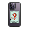 Чохол для iPhone 14 Pro Max з принтом TAKE RISK