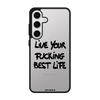 Чохол для Galaxy S24 з принтом + LIVE