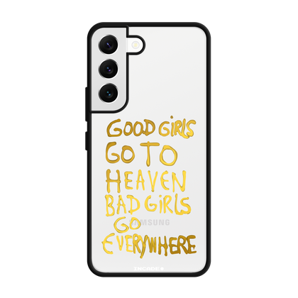 Galaxy S22 bad girl gold