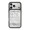 Чохол для iPhone 17 Pro Max з принтом bad girl silver