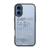 Чохол для iPhone 17 з принтом bad girl silver