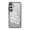 Чохол для Galaxy S24 з принтом + porsche white