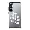 Чохол для Galaxy S25 з принтом + porsche white