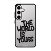 Чохол для Galaxy S24 з принтом + world black