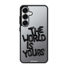 Чохол для Galaxy S25 з принтом + world black