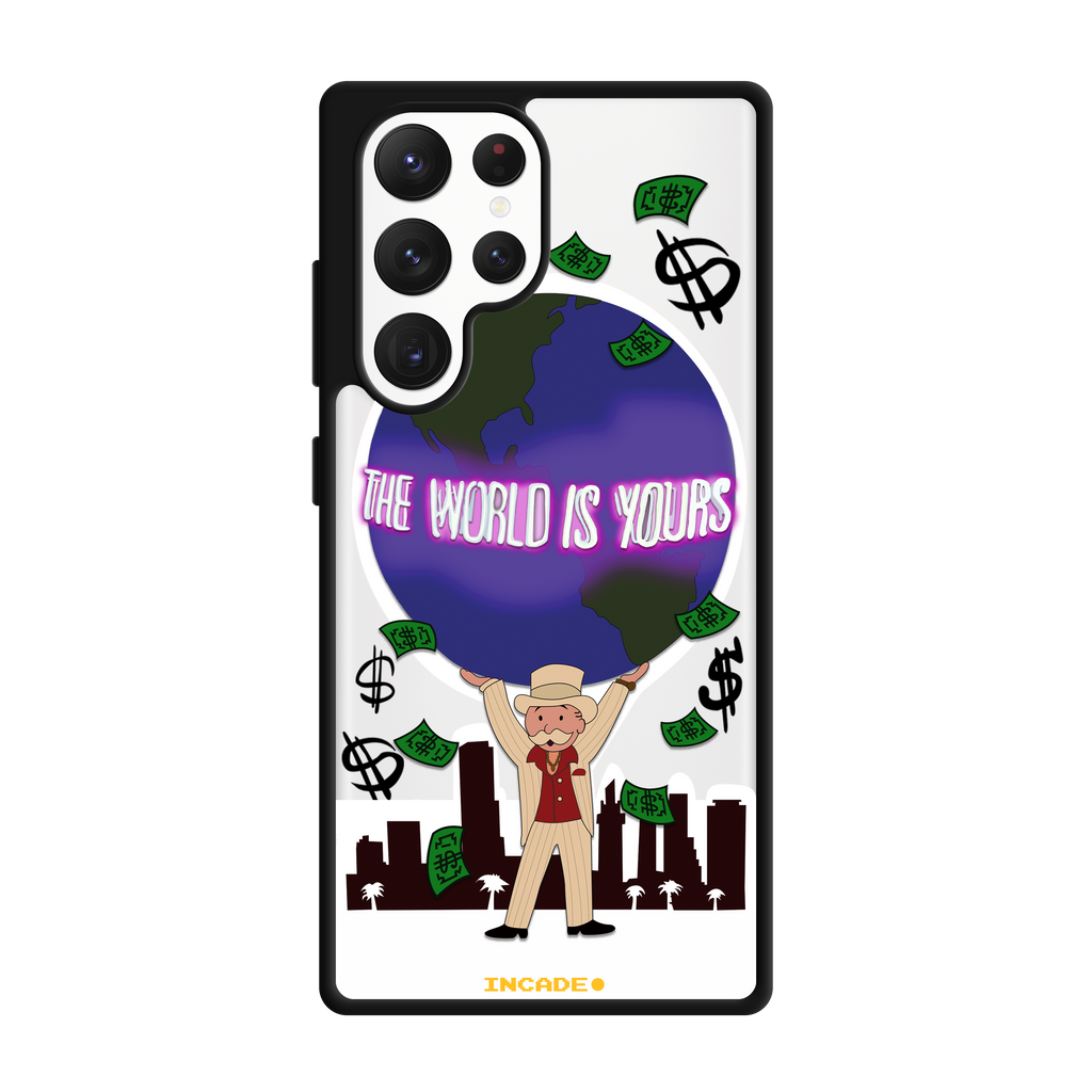 Чохол для Galaxy S22 Ultra з принтом world is yours