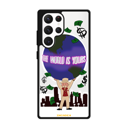 Чохол для Galaxy S22 Ultra з принтом world is yours