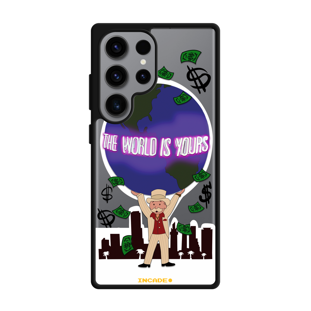 Чохол для Galaxy S23 Ultra з принтом world is yours