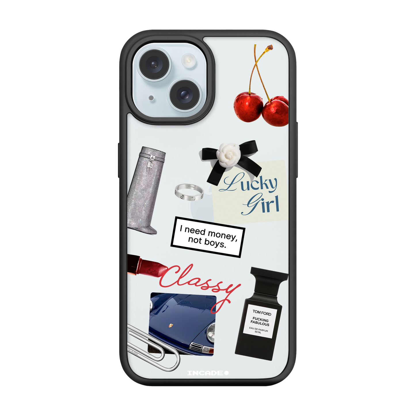 Etui na iPhone 15 LUCKY GIRL