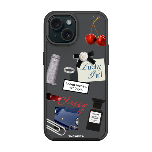 Etui na iPhone 15 LUCKY GIRL