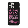 Чохол для iPhone 15 Pro з принтом bad girl pink