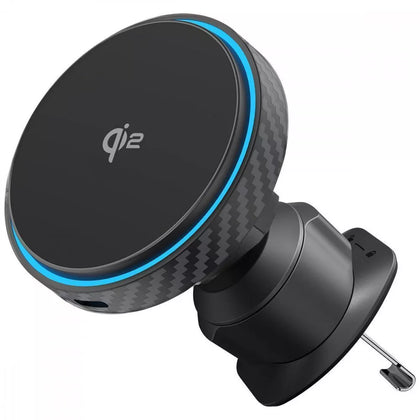 Автомобільний тримач з Бездротовим ЗП Proove Graphite Circle Qi2 15W