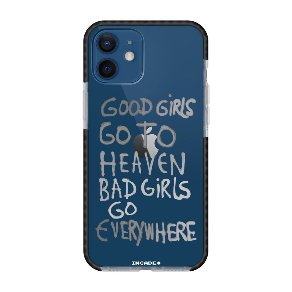 Чохол для iPhone 12 mini bad girl silver - INCADE