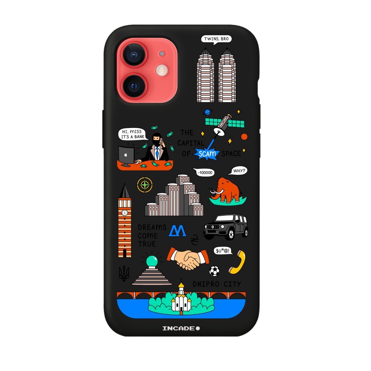 Чохол для iPhone 12 mini DNIPRO - INCADE