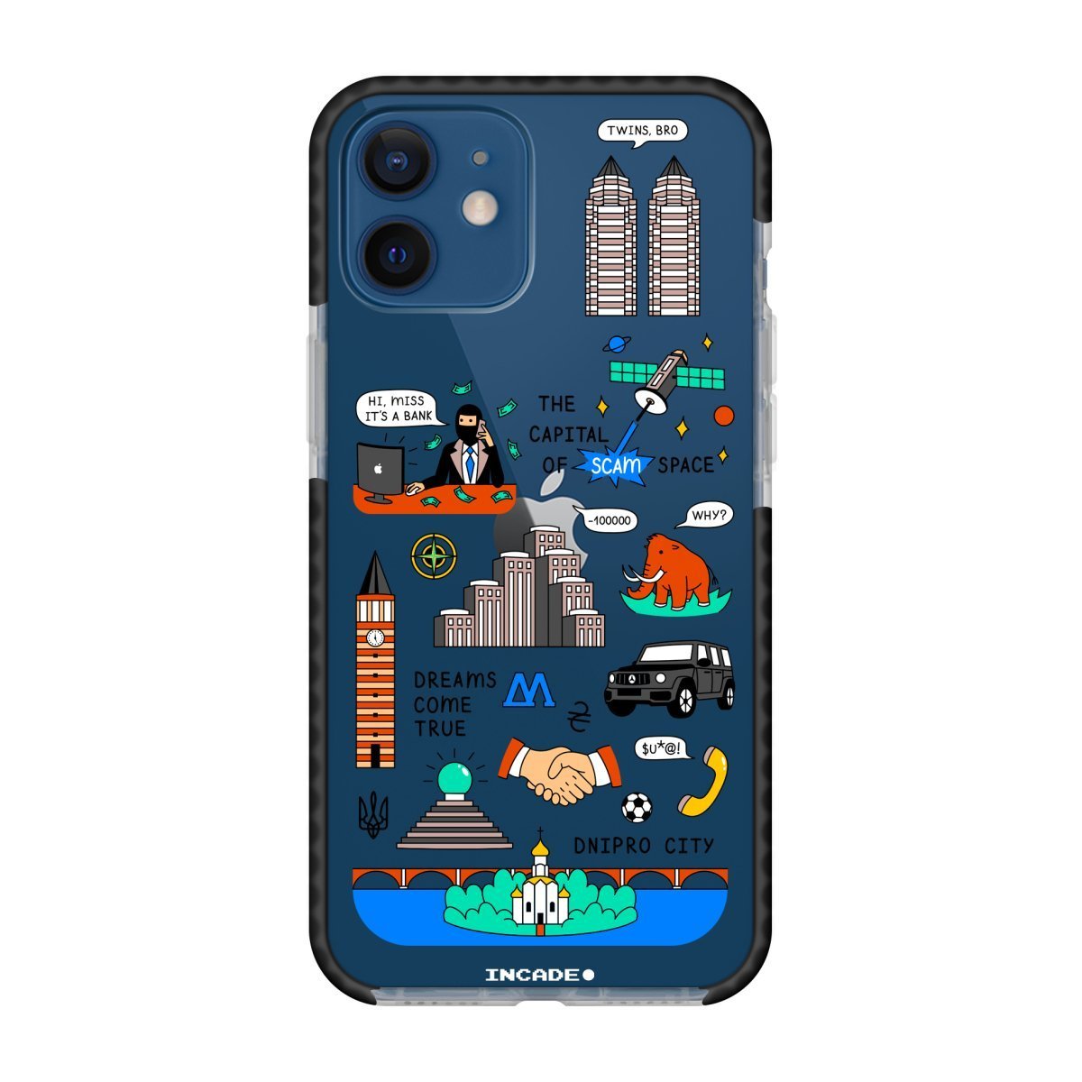 Чохол для iPhone 12 mini DNIPRO - INCADE