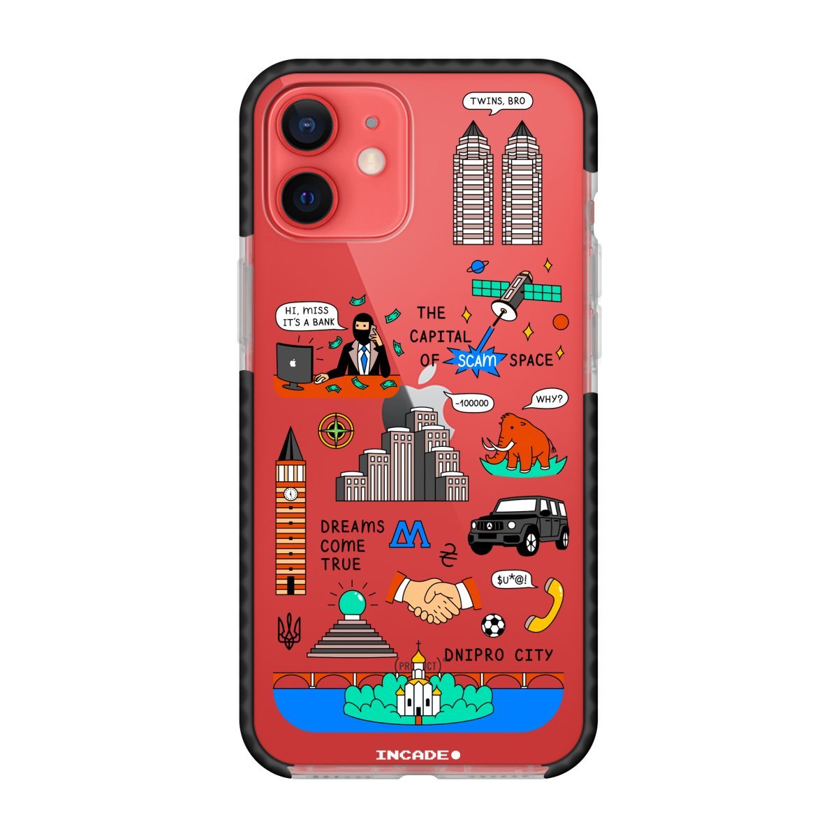 Чохол для iPhone 12 mini DNIPRO - INCADE