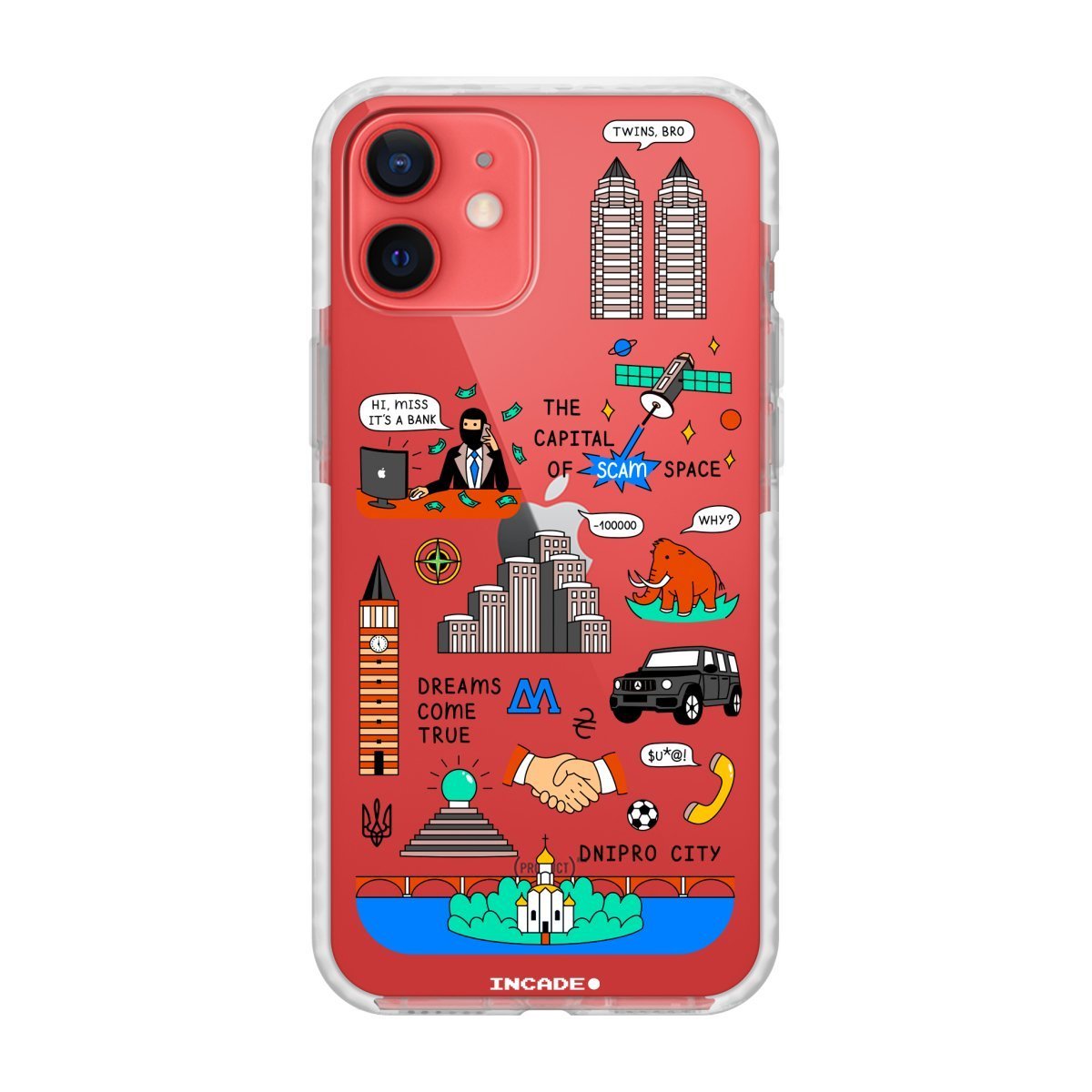 Чохол для iPhone 12 mini DNIPRO - INCADE