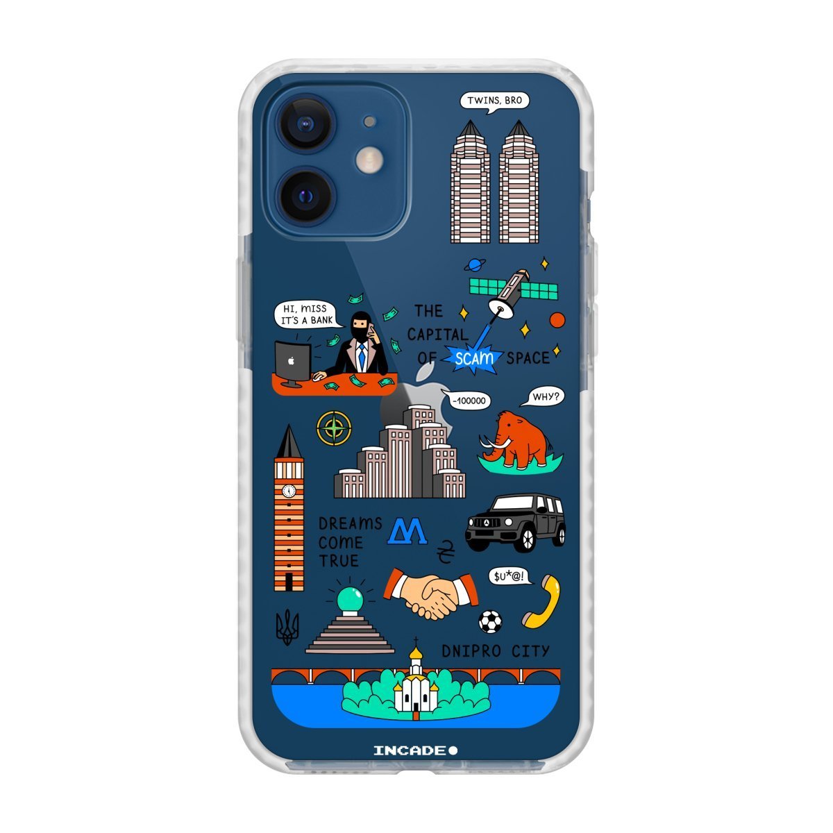 Чохол для iPhone 12 mini DNIPRO - INCADE