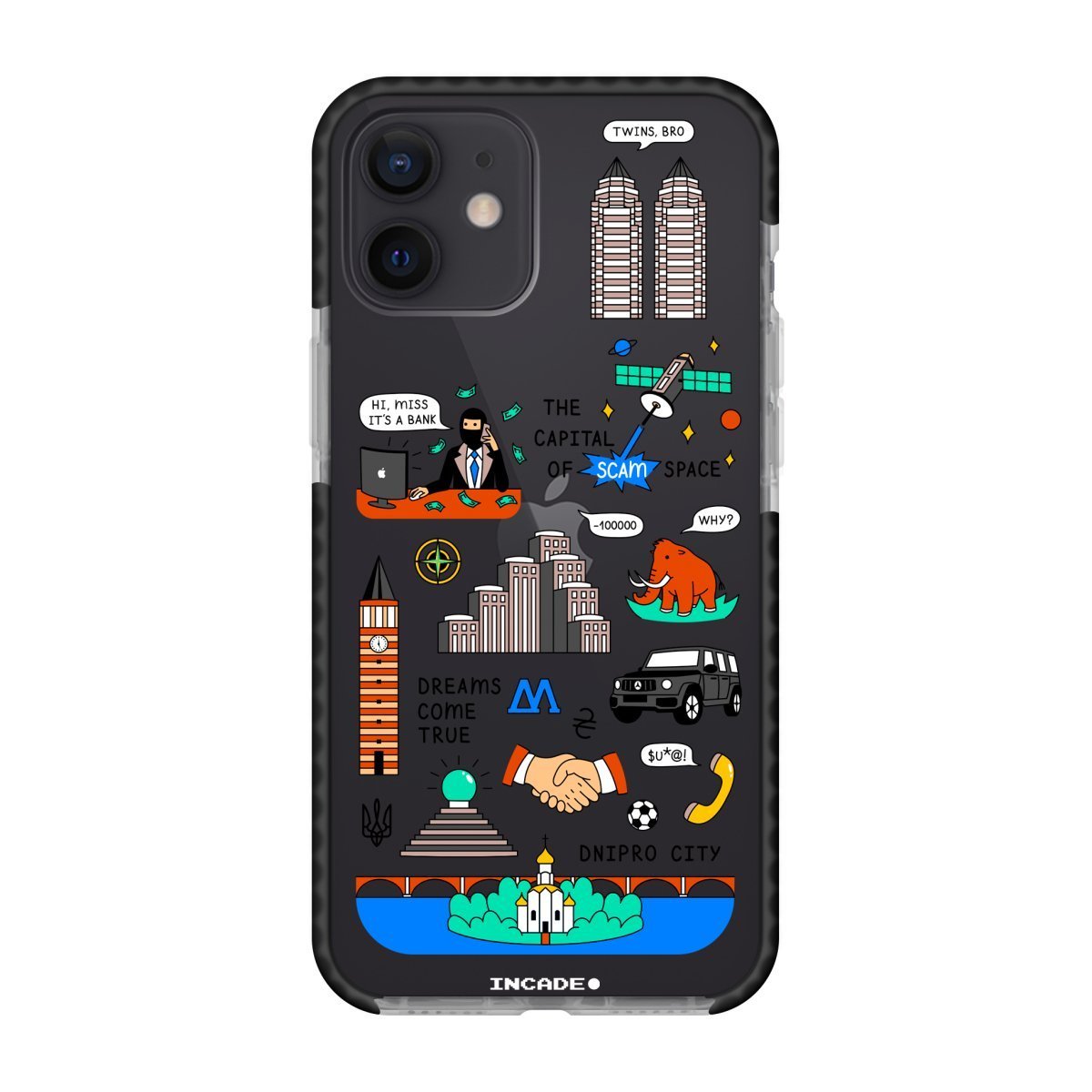 Чохол для iPhone 12 mini DNIPRO - INCADE