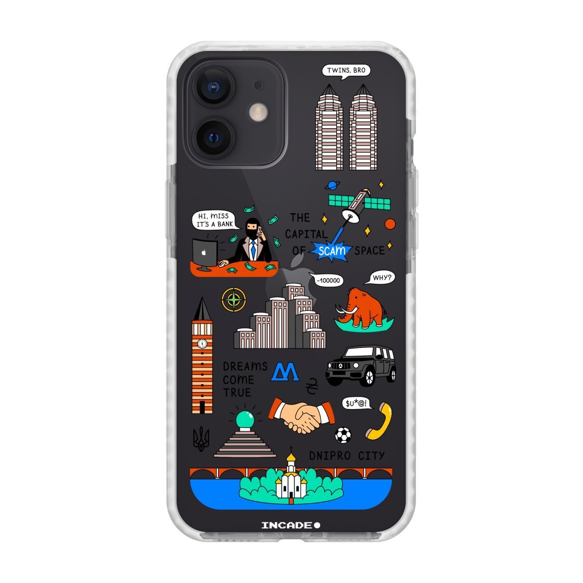 Чохол для iPhone 12 mini DNIPRO - INCADE