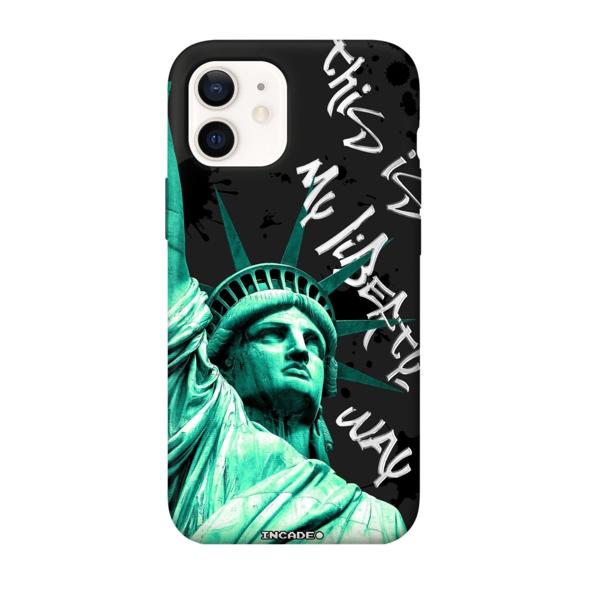 Чохол для iPhone 12 mini STATUE GREEN - INCADE
