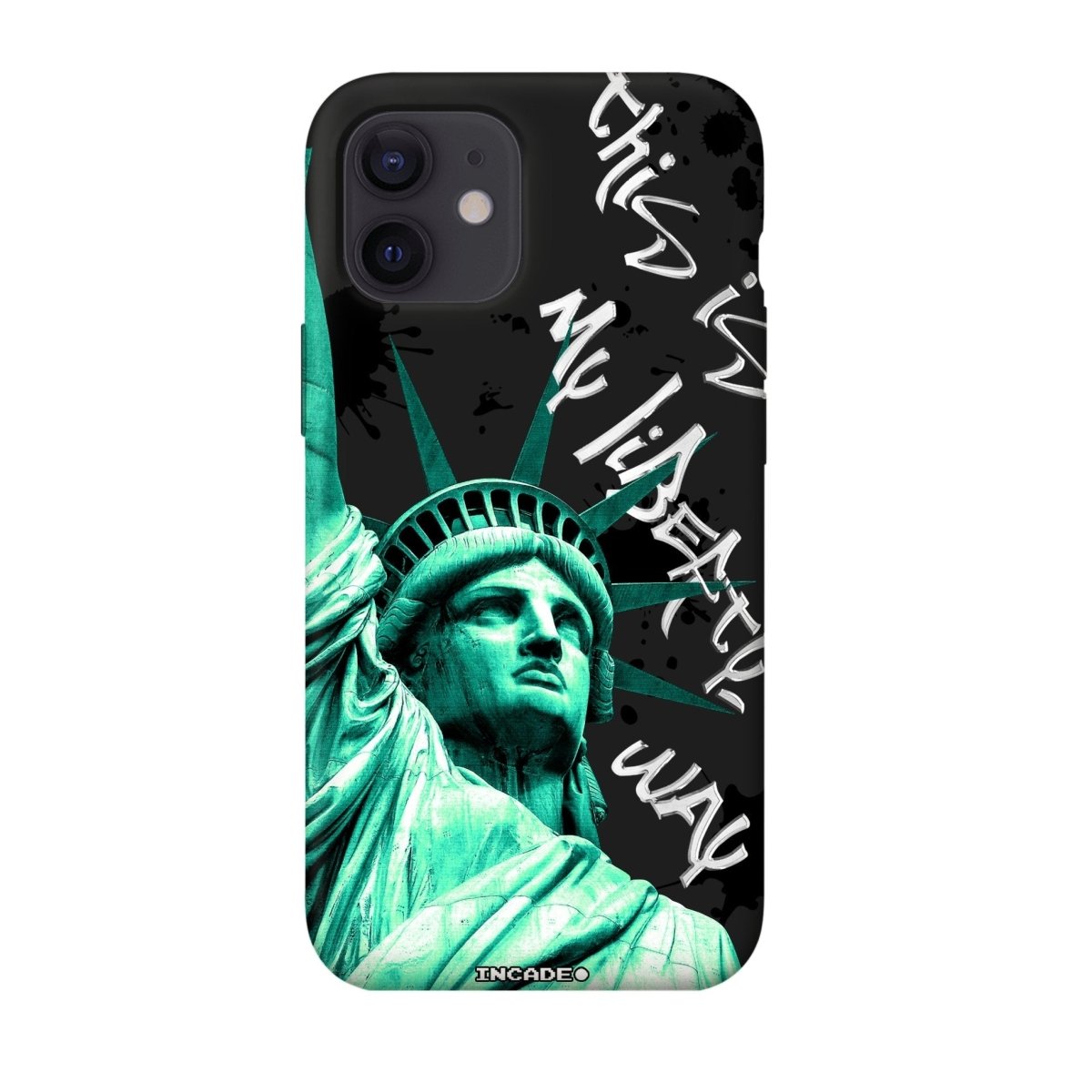 Чохол для iPhone 12 mini STATUE GREEN - INCADE