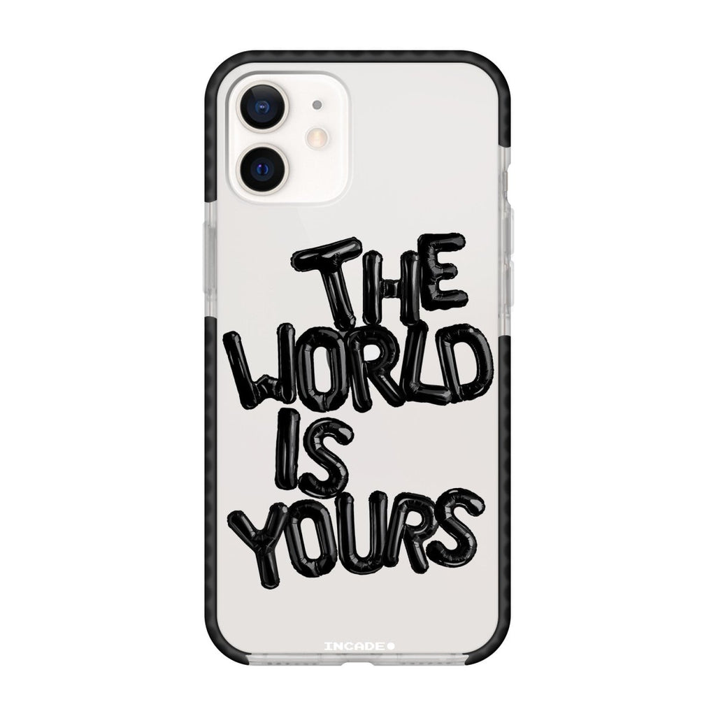 Чохол для iPhone 12 mini world black - INCADE