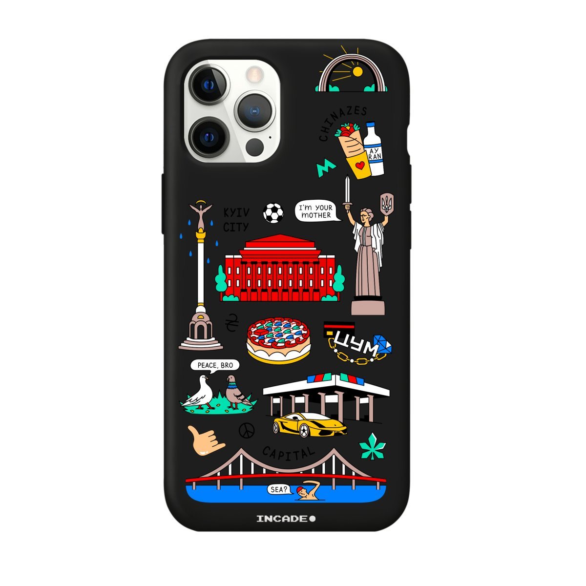Чохол для iPhone 12 Pro KYIV - INCADE