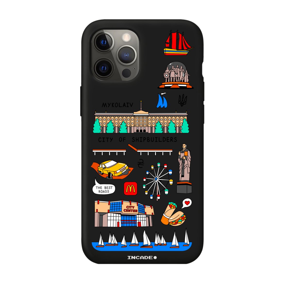 Чохол для iPhone 12 Pro MYKOLAIV - INCADE