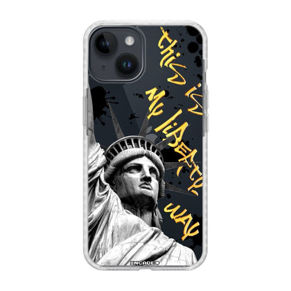 Чохол для iPhone 13 mini STATUE GREY - INCADE