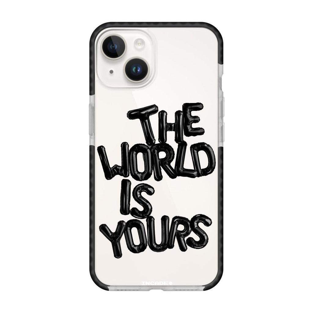 Чохол для iPhone 13 mini world black - INCADE