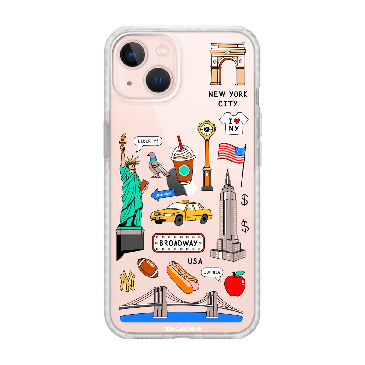 Чохол для iPhone 13 NEW YORK - INCADE