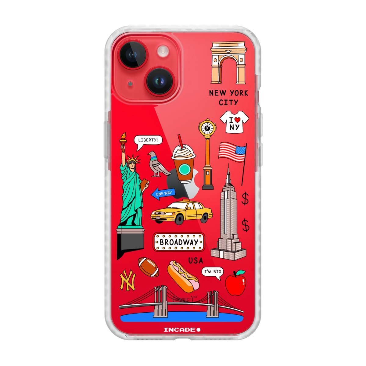 Чохол для iPhone 13 NEW YORK - INCADE