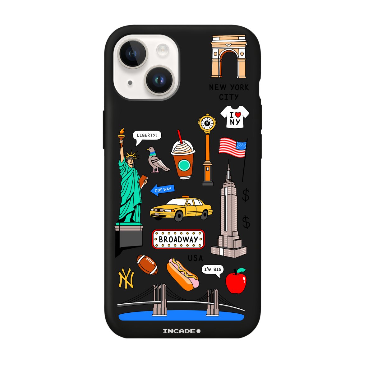 Чохол для iPhone 13 NEW YORK - INCADE