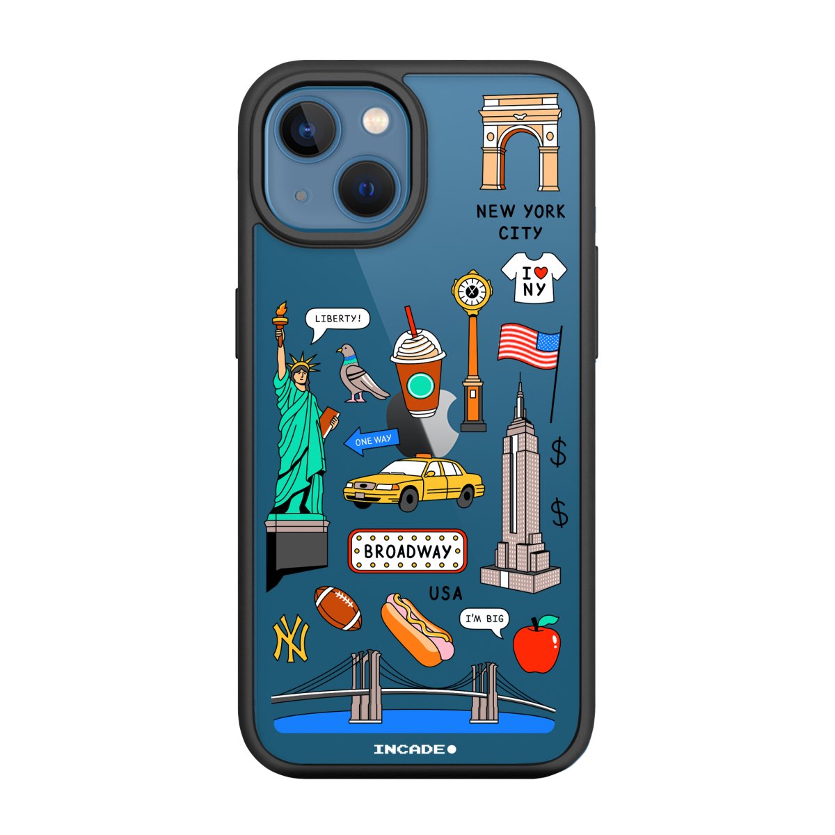Чохол для iPhone 13 NEW YORK - INCADE
