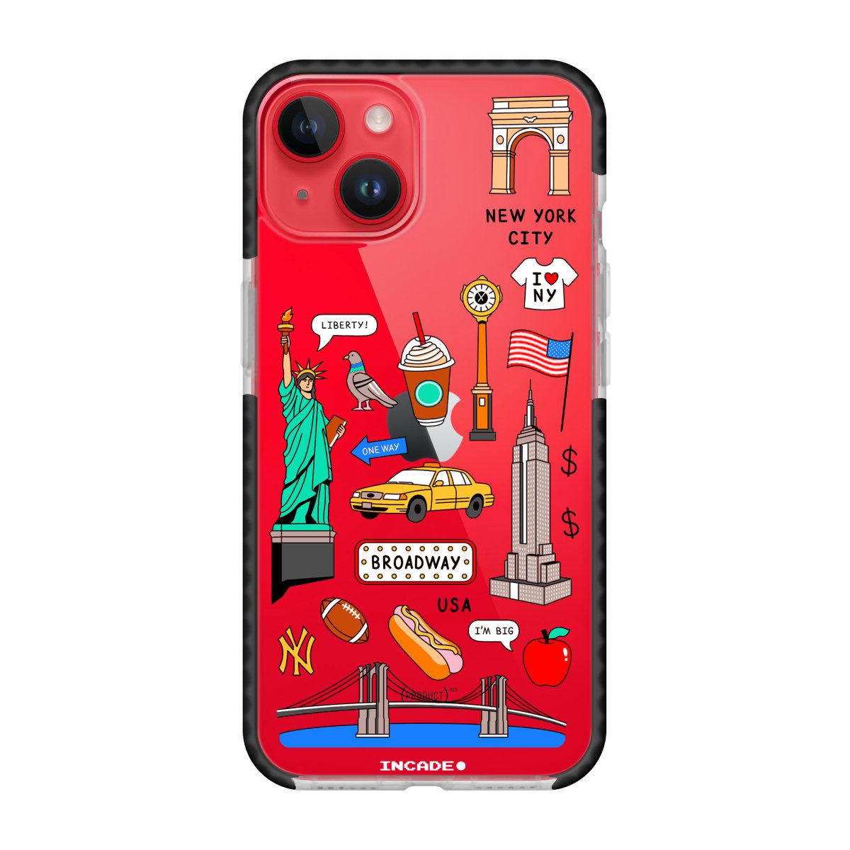 Чохол для iPhone 13 NEW YORK - INCADE