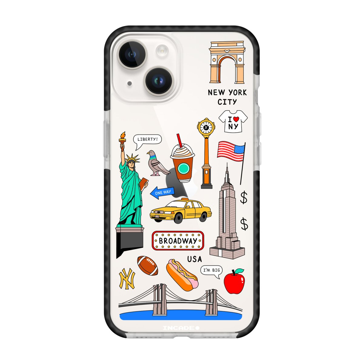 Чохол для iPhone 13 NEW YORK - INCADE