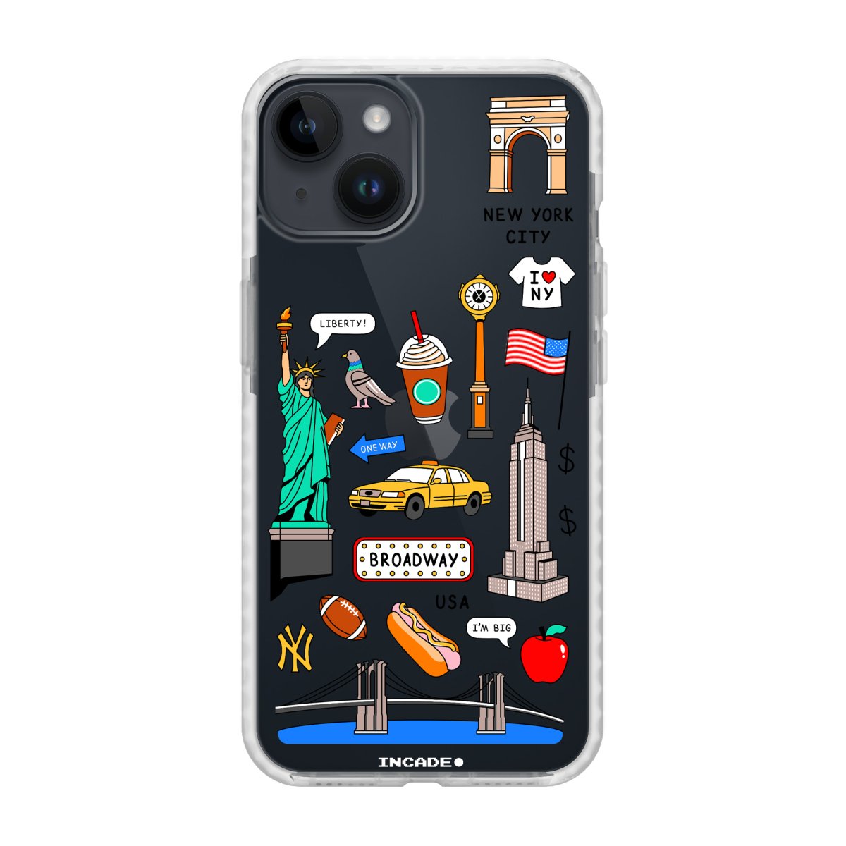 Чохол для iPhone 13 NEW YORK - INCADE