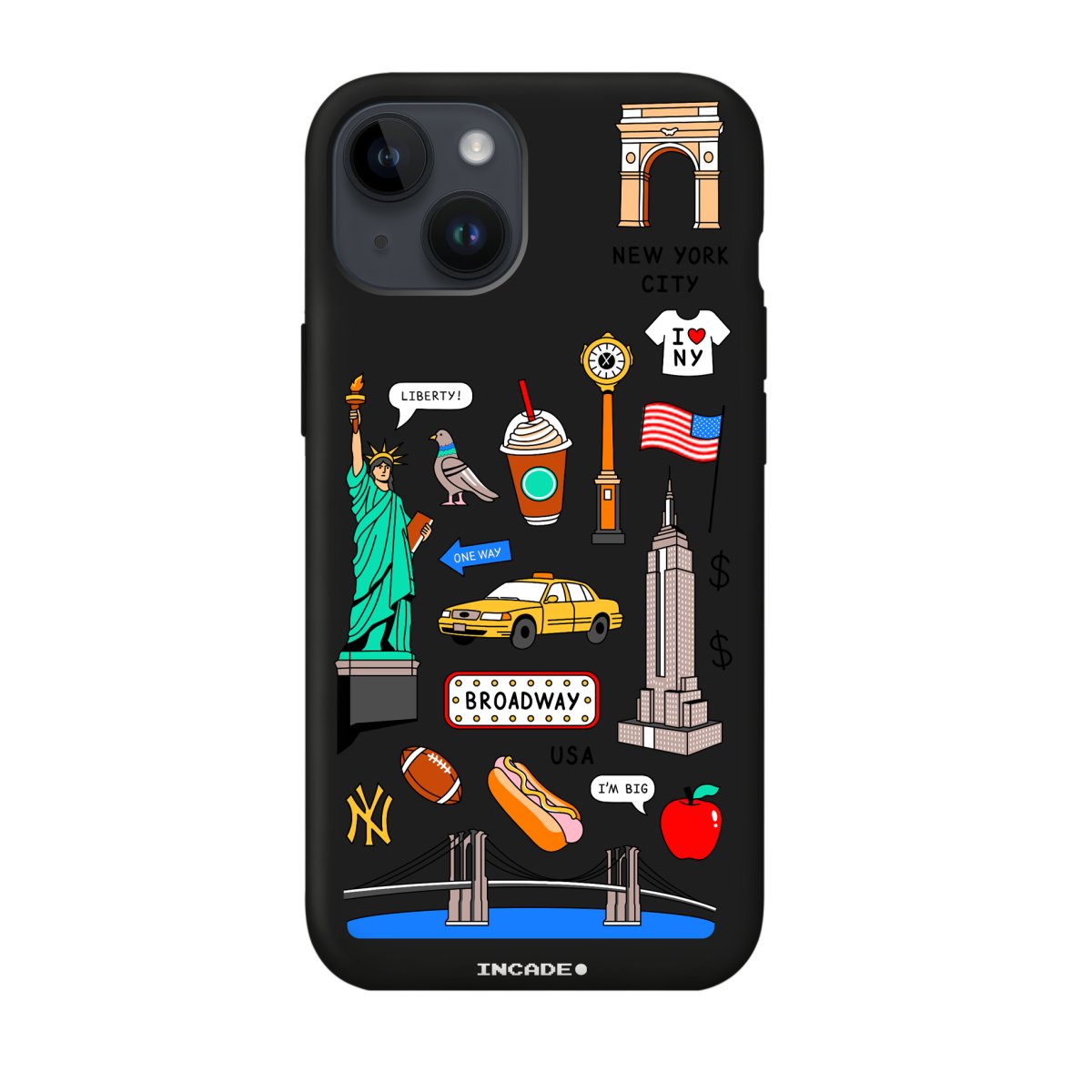 Чохол для iPhone 13 NEW YORK - INCADE