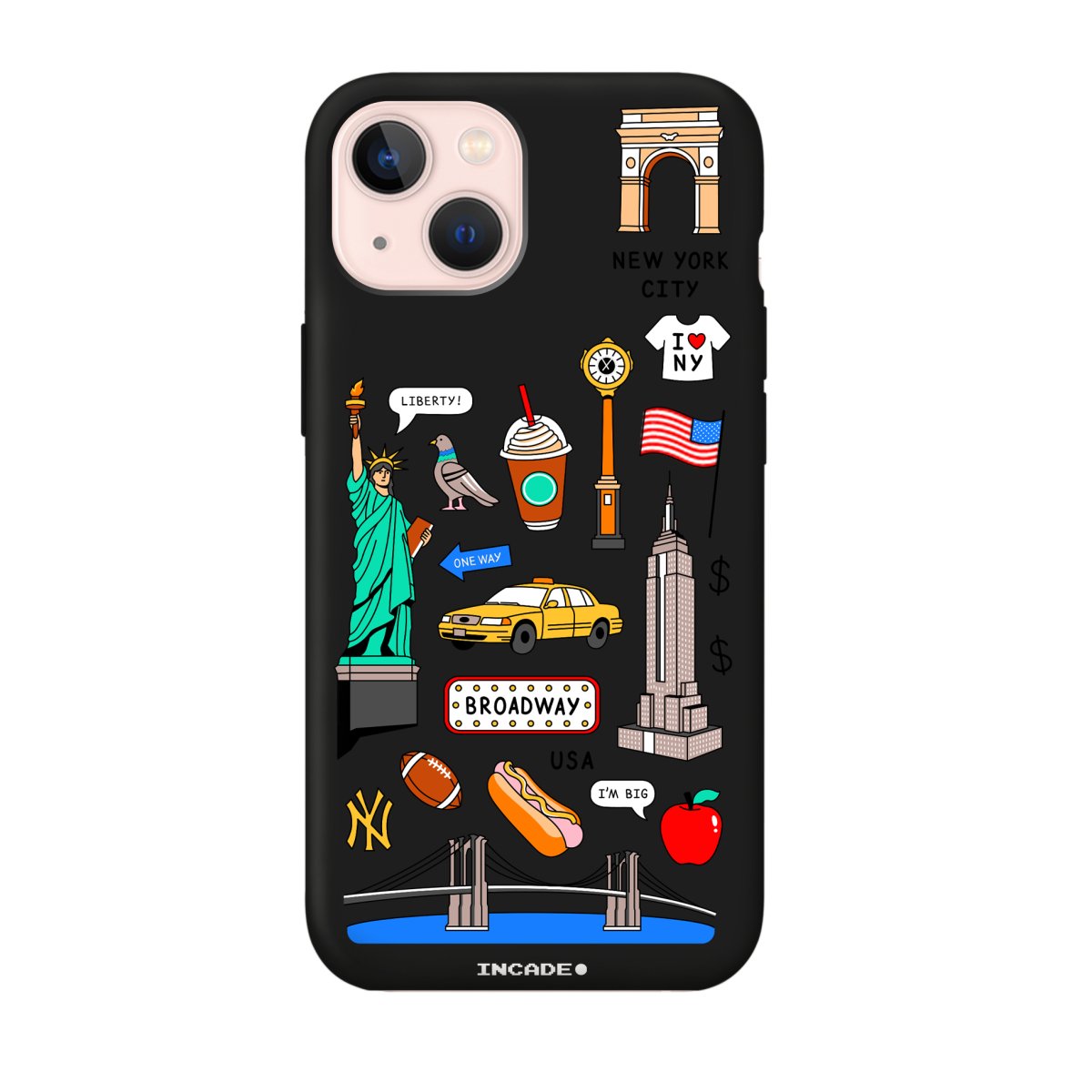 Чохол для iPhone 13 NEW YORK - INCADE