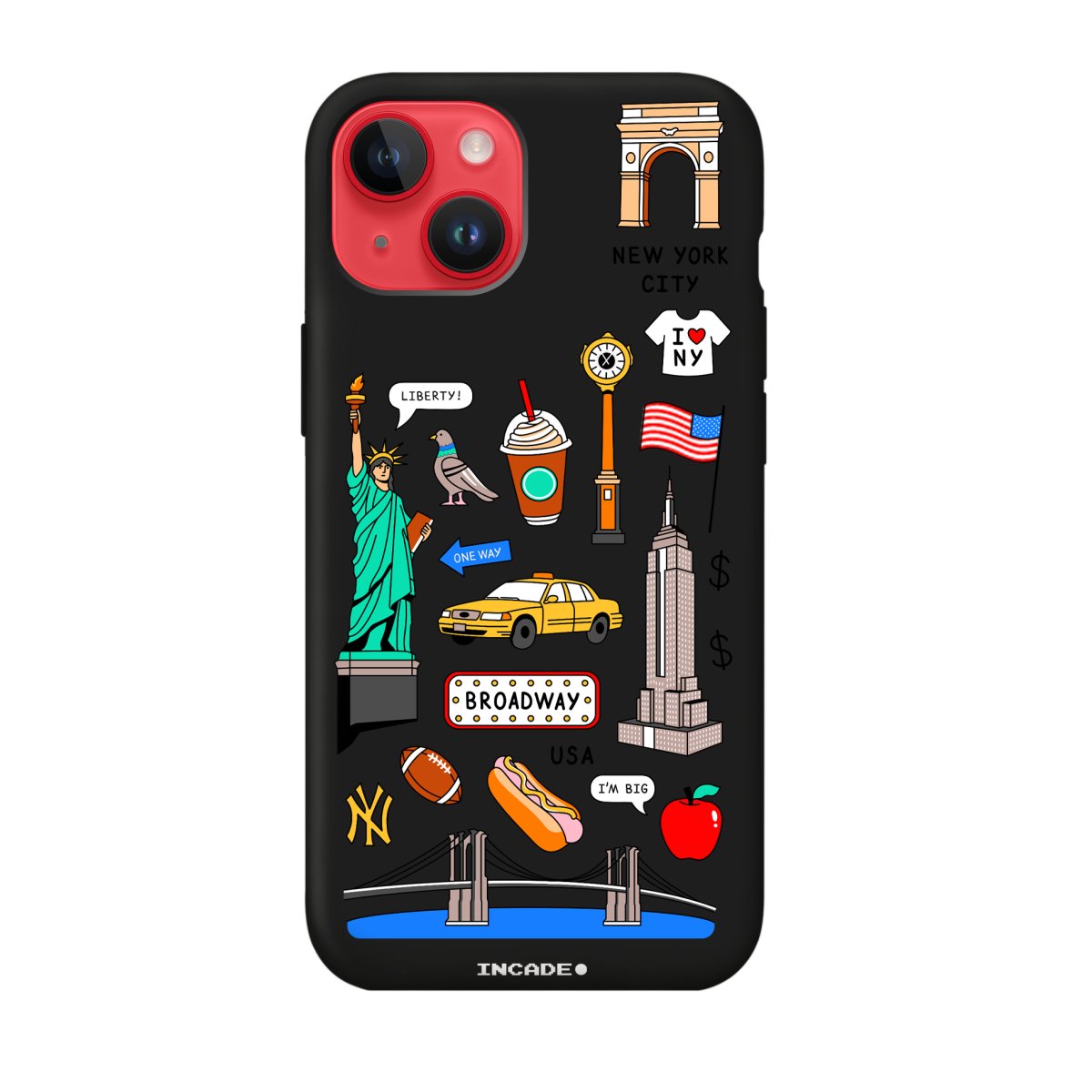 Чохол для iPhone 13 NEW YORK - INCADE