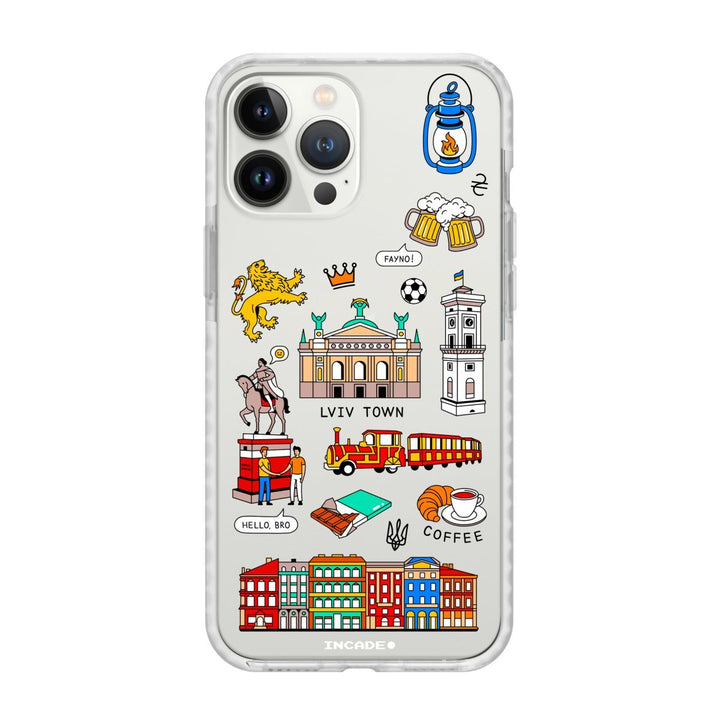 Чохол для iPhone 13 Pro LVIV - INCADE