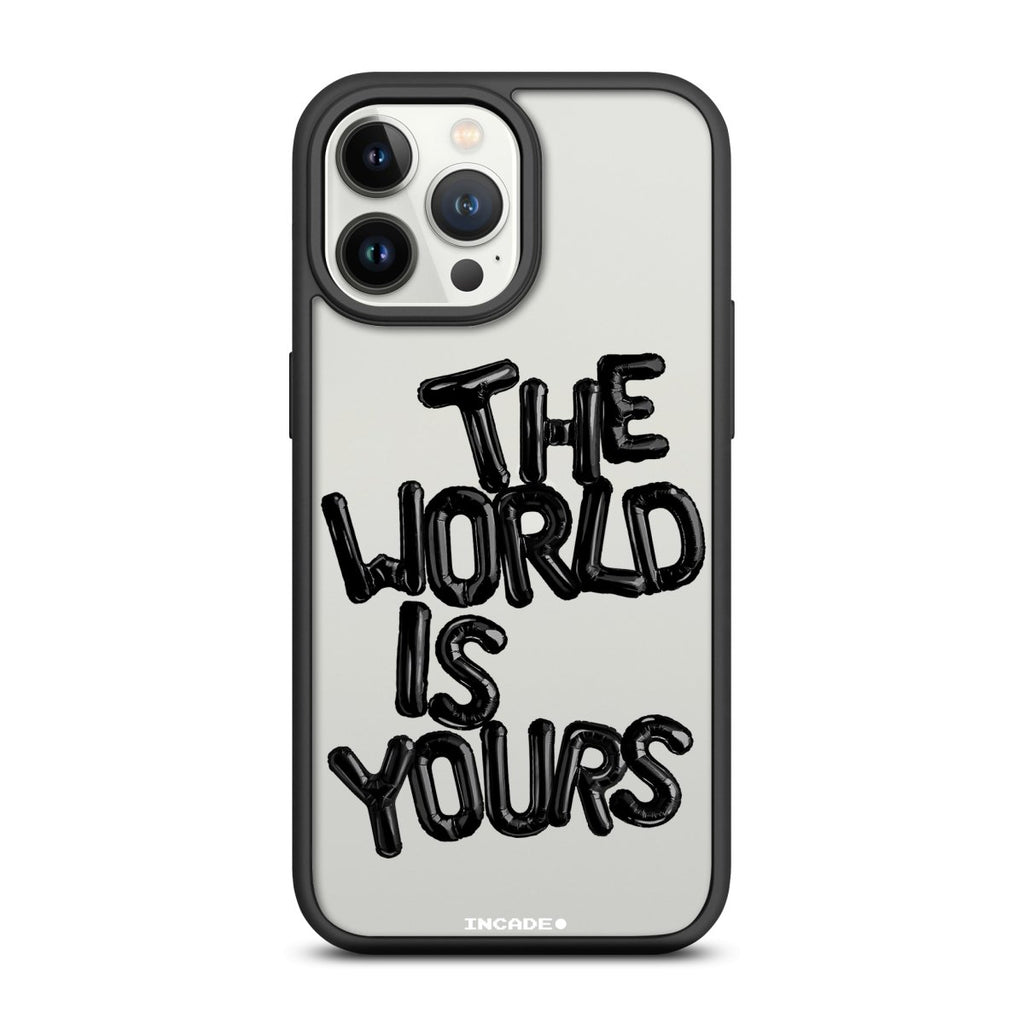 Чохол для iPhone 13 Pro world black - INCADE