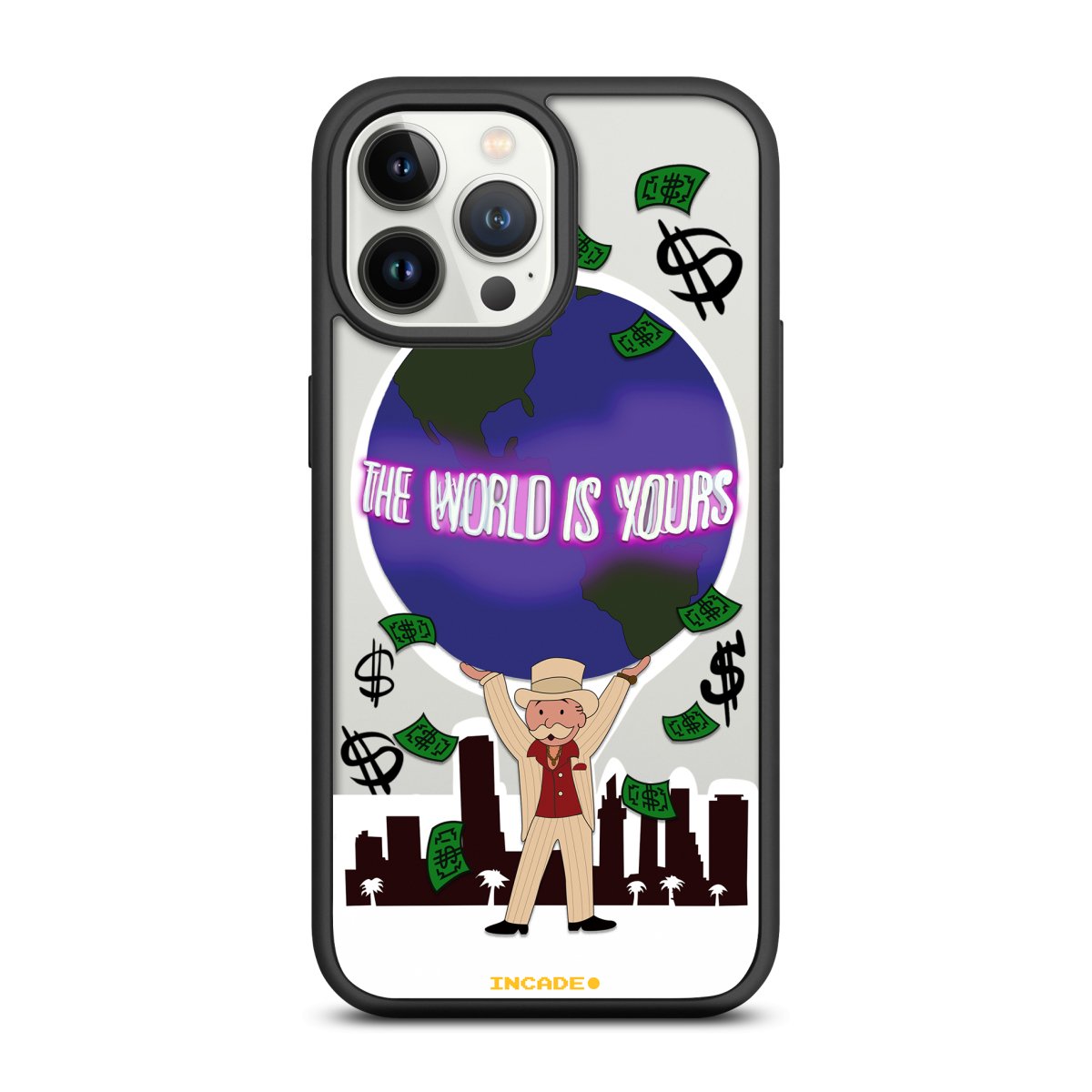 Чохол для iPhone 13 Pro world is yours - INCADE