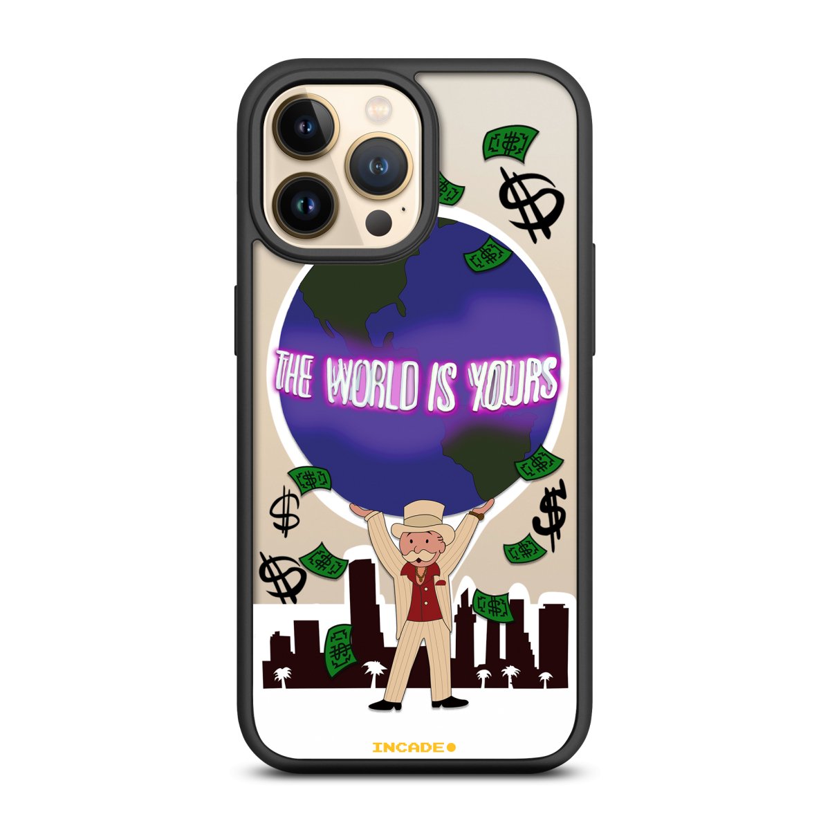 Чохол для iPhone 13 Pro world is yours - INCADE