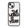Чохол для iPhone 13 з принтом world black